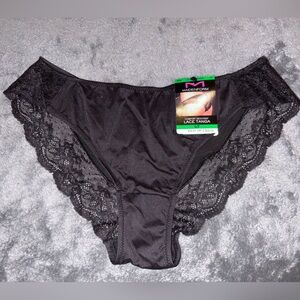 Maidenform Black Lace Tanga Panty